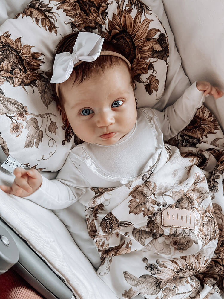 Otulacz bambusowy Słoneczniki